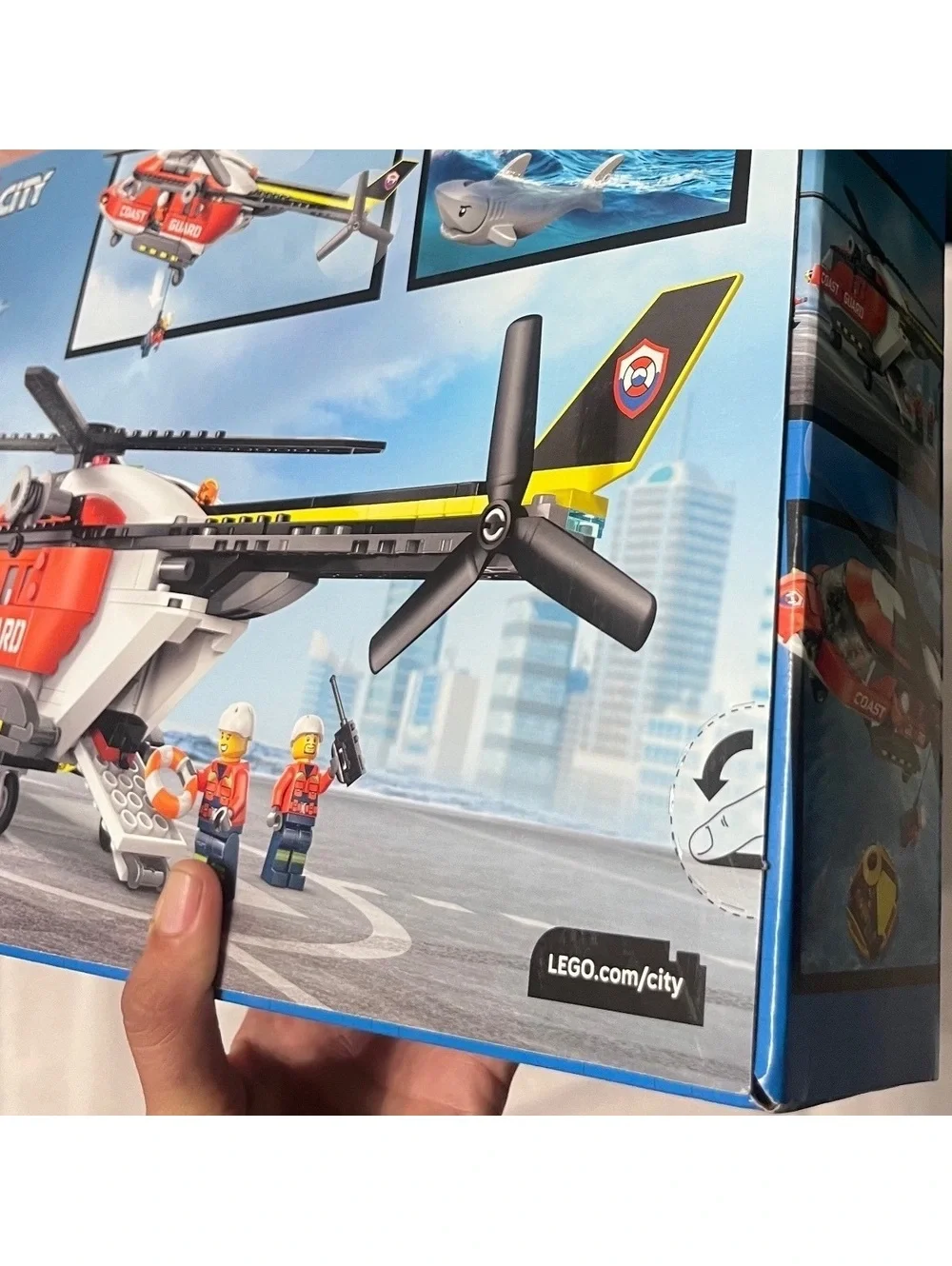 LEGO City 60503 Coast Guard Helicopter Set New Sealed